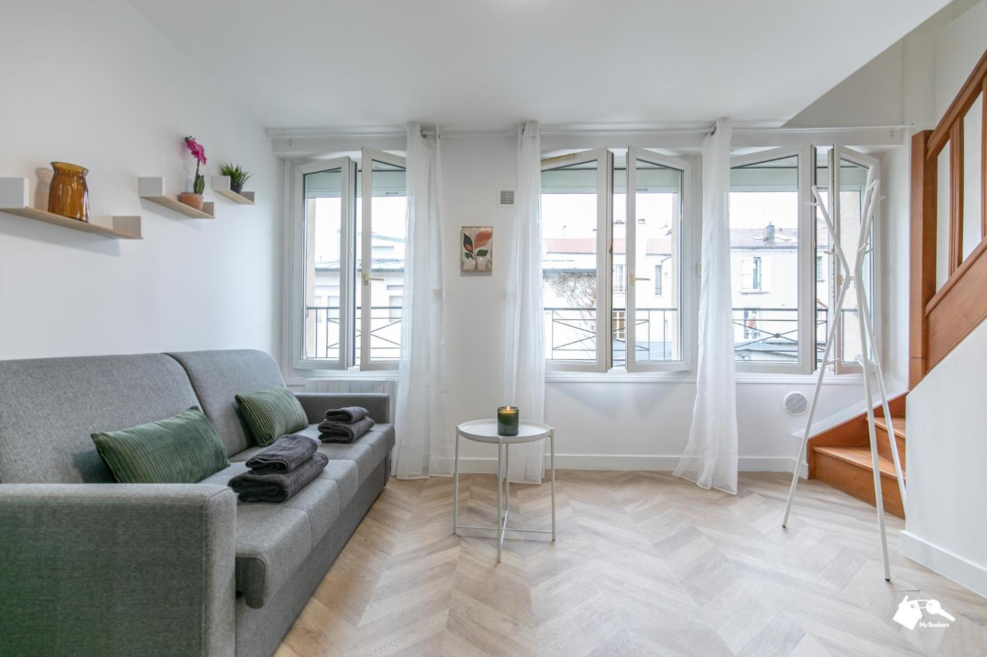 Appartamento Mba Splendide Appart - Le Raincy Rer Banlieue Paris Esterno foto